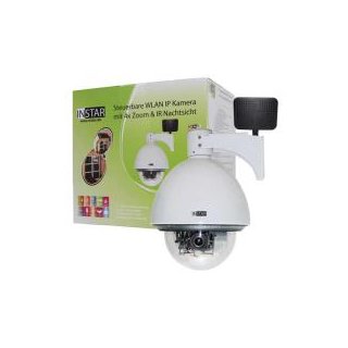 INSTAR IN-4011 WLAN IP PTZ IR Netzwerkkamera outdoor 4x optischer Zoom white nightvision
