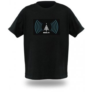T-Shirt mit integriertem WLAN-Detektor - Größe XL
