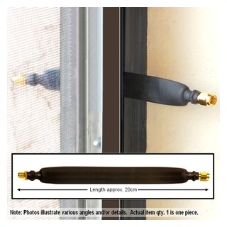 18cm flaches Antennen Kabel für Fenster & Tür-Durchführungen RP-SMA male auf RP-SMA female