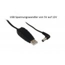 USB voltage converter 5V -> 12V for Alfa Router R36...
