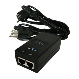 Ubiquiti POE-24-12W-G - 24V passiv Power over Ethernet (PoE) Netzteil Gigabit (POE-24-12W-G)