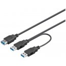 USB 3.0 Y-Kabel für energieintensive USB-Geräte...