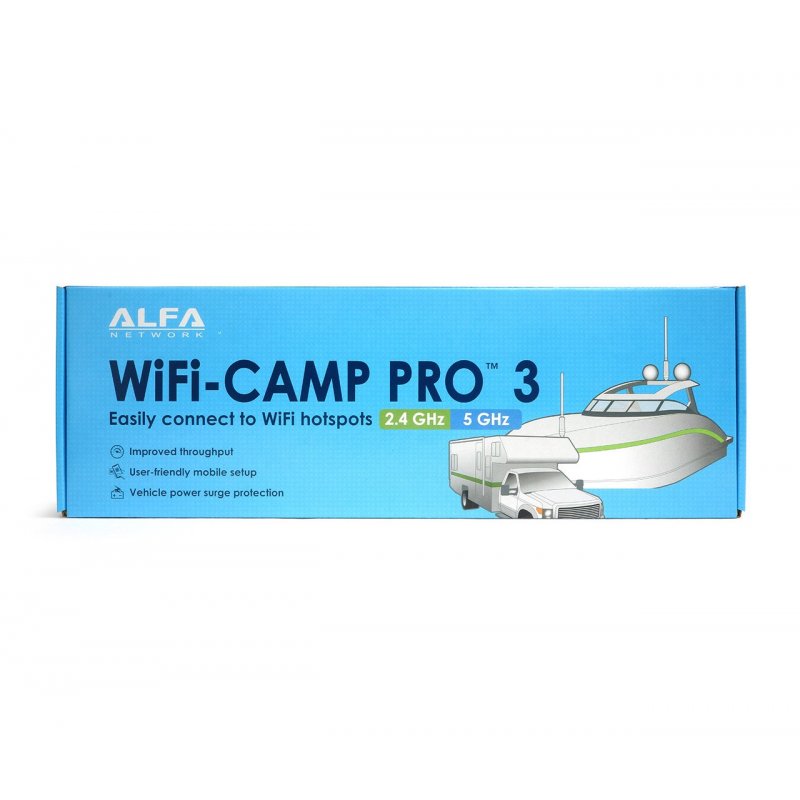 Alfa WiFi CAMP Pro 3 Dual-Band WLAN Range Extender Kit (Alfa R36AH +