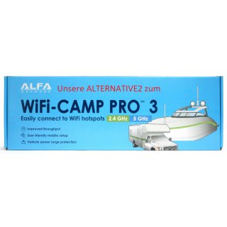[B-WARE] Alfa WiFi CAMP Pro 3 Dual-Band WLAN Range Extender Kit (Alternative 2) + deutsche Bedienungsanleitung!