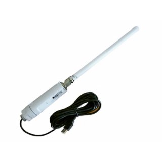 KIT Alfa Network TUBE-U (N) 802.11 b/g/n Long Rang Outdoor USB with 8,5dBi antenna for Camper, Boat, Yacht und Trucker