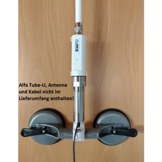 KIT Doppel-Saugfuß Halterung und ARA175 Halterung mit TSM1 Montage-KIT für Alfa Tube Serie