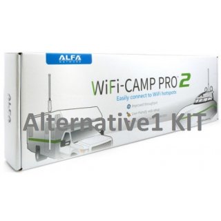Alfa WiFi Camp Pro 2 WLAN Range Extender Kit (Alternative1) + deutsche Bedienungsanleitung!